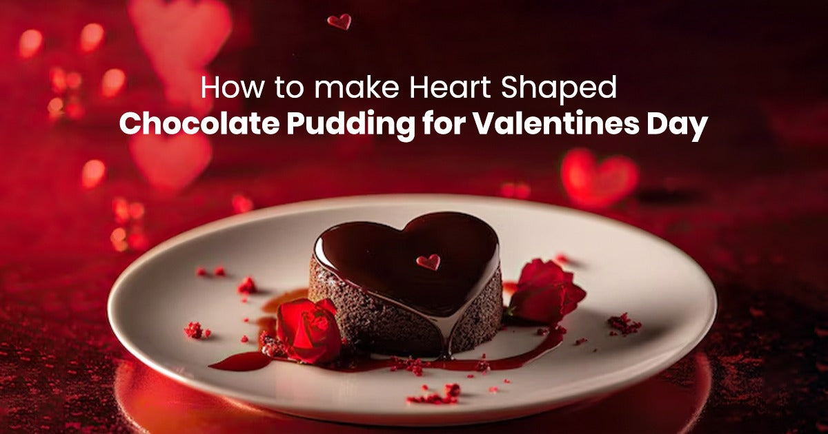 How to Make Heart-Shaped Chocolate Pudding for Valentine’s Day