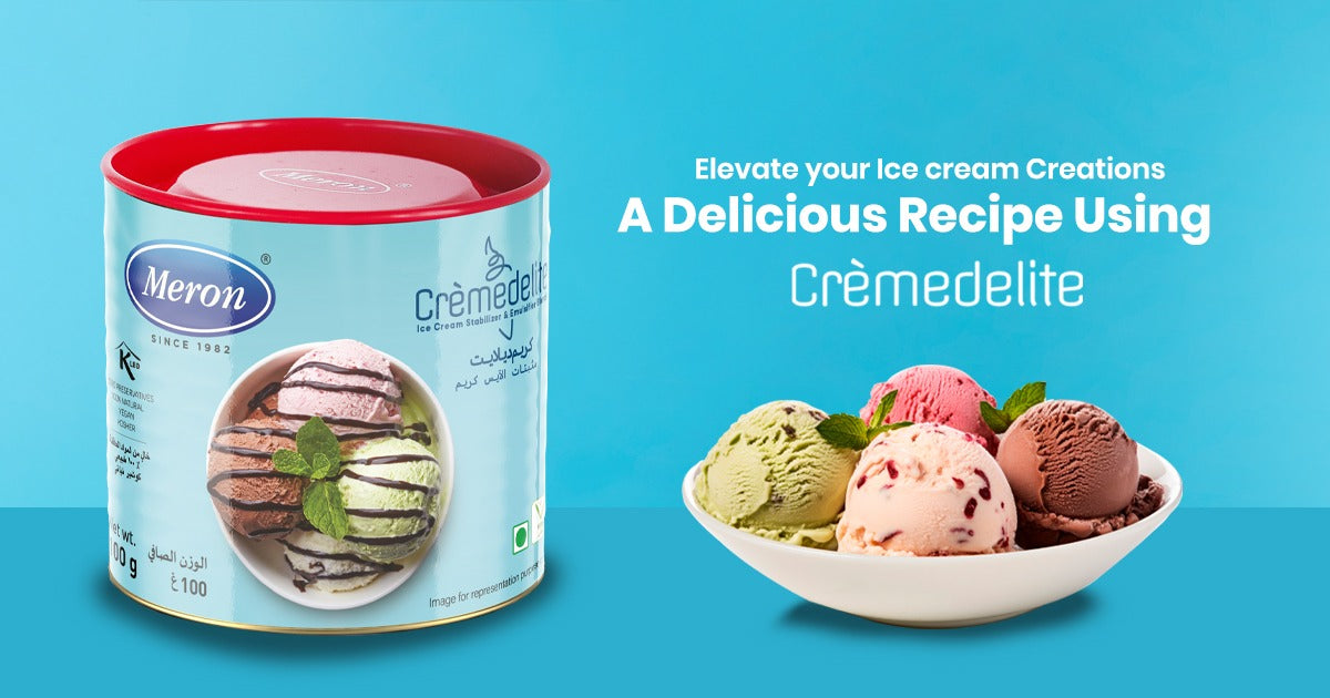 Elevate Your Ice Cream Creations: A Delicious Recipe Using Crèmedelite