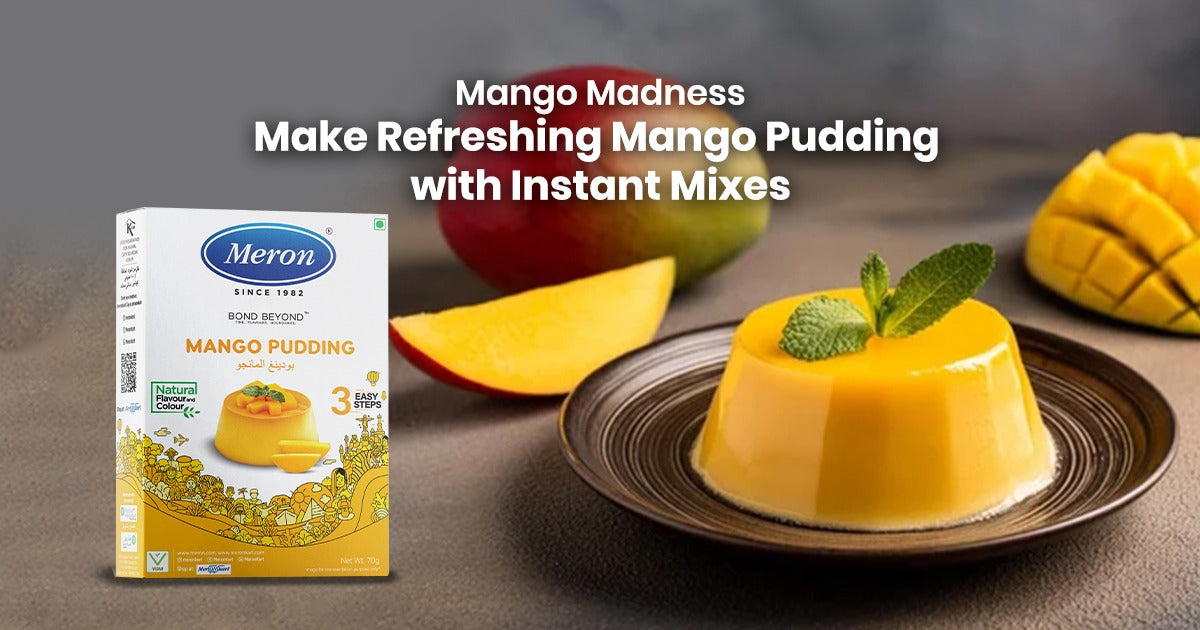 Mango Madness: Make Refreshing Mango Pudding with Instant Mixes