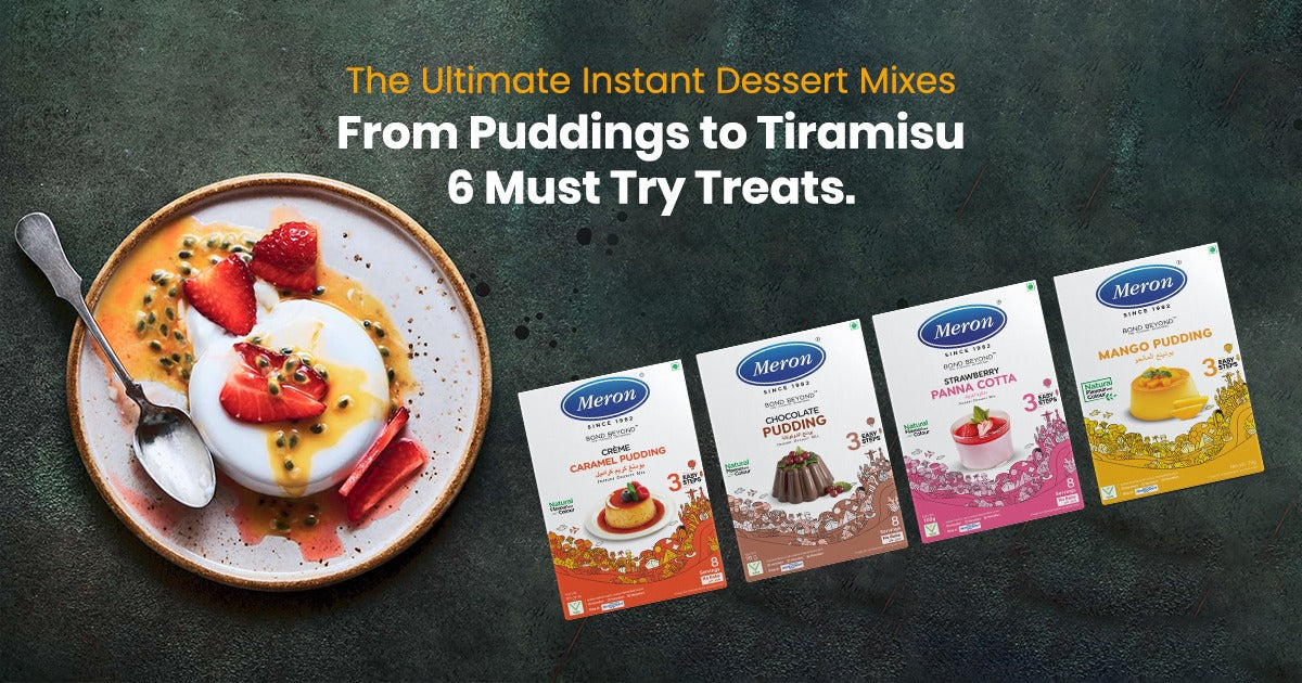 The Ultimate Instant Dessert Mixes: From Puddings to Tiramisu – 6 Must-Try Treats.