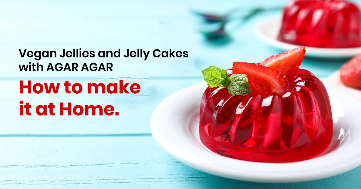 Vegan Jellies and Jelly cakes with Agar Agar: How to Make It at Home