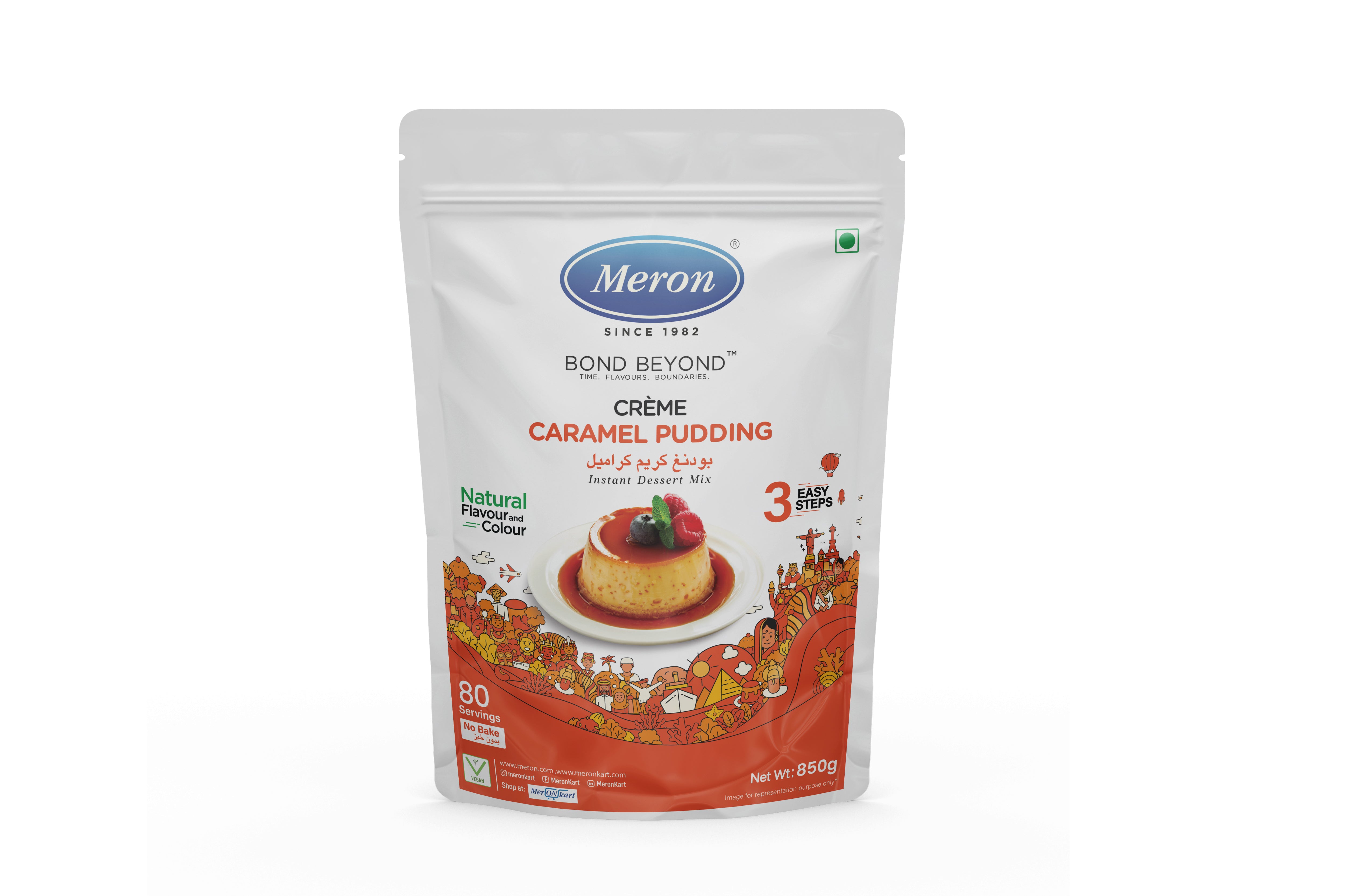 Crème Caramel Pudding - 850 gm