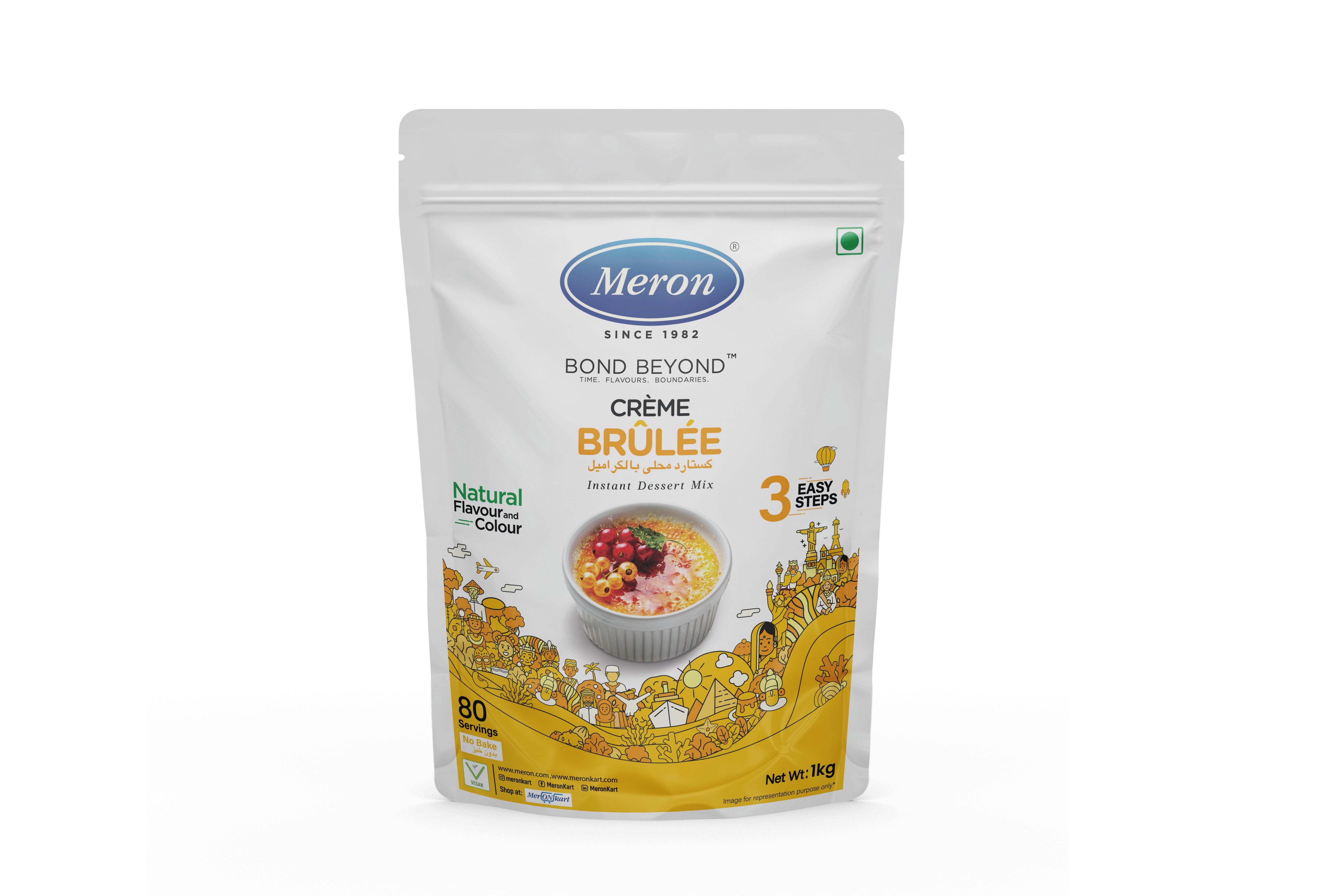 Crème Brulee - 1 Kg