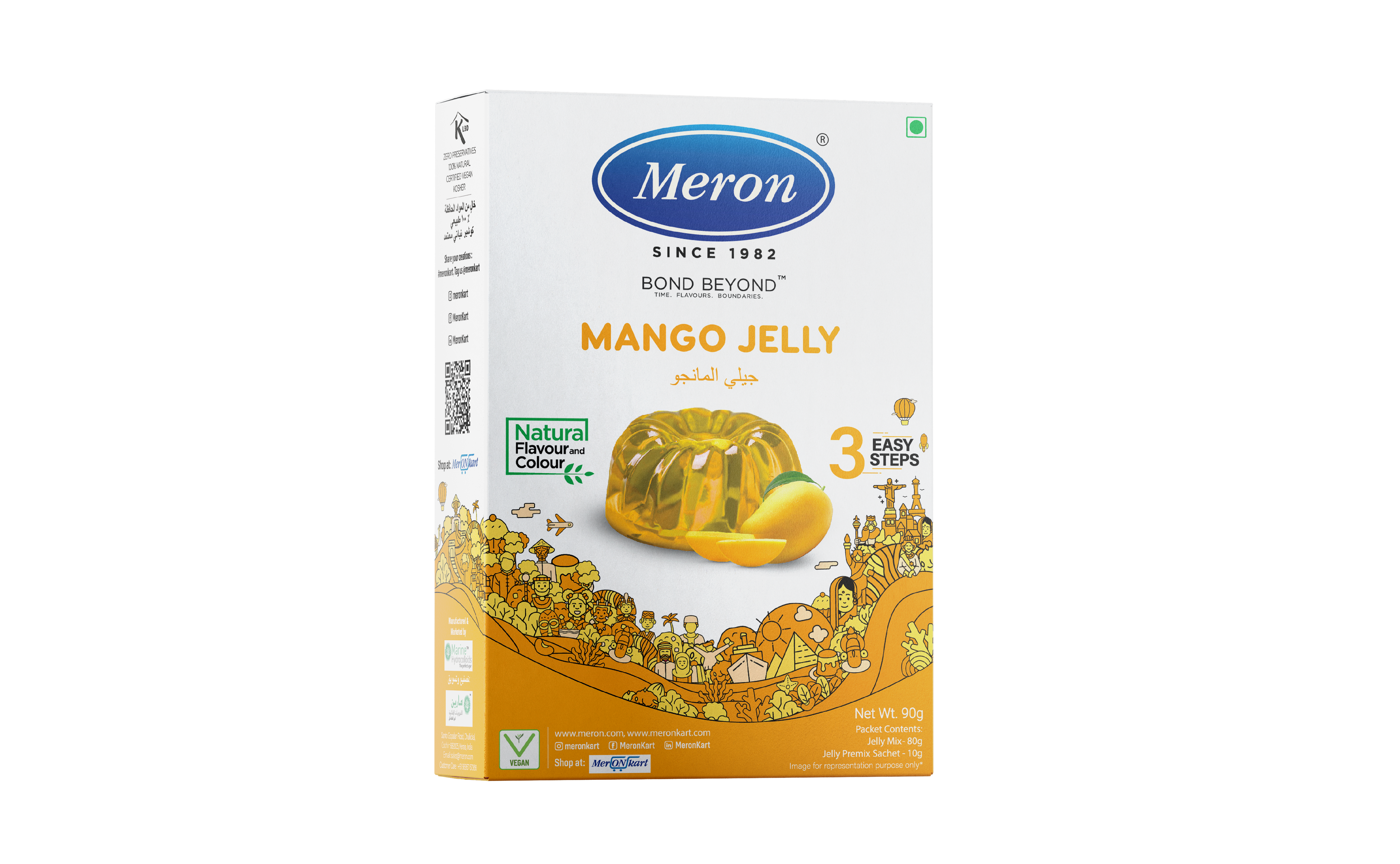 Mango Jelly Natural - 90 gm - MeronKart