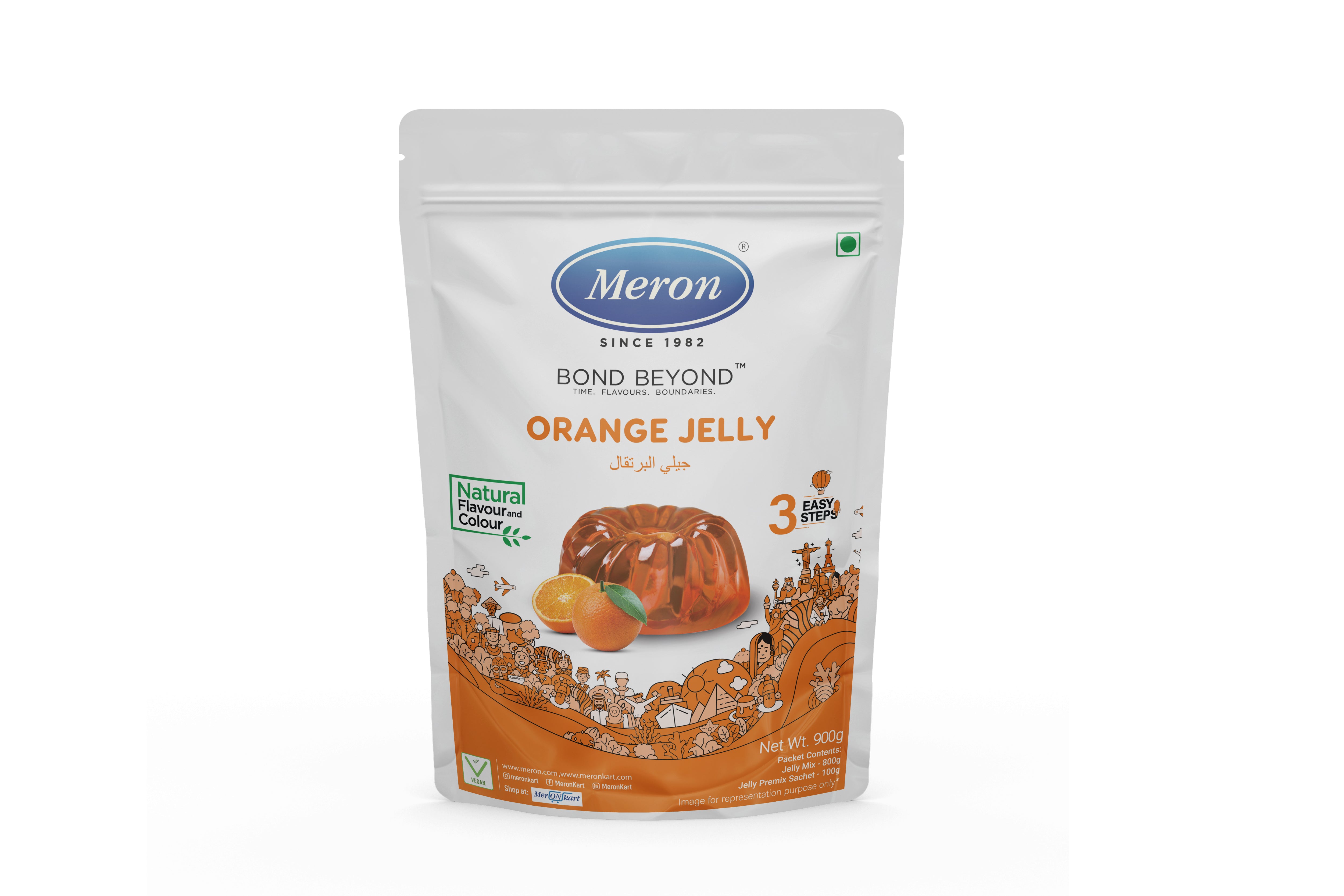 Orange Jelly - 900 gm