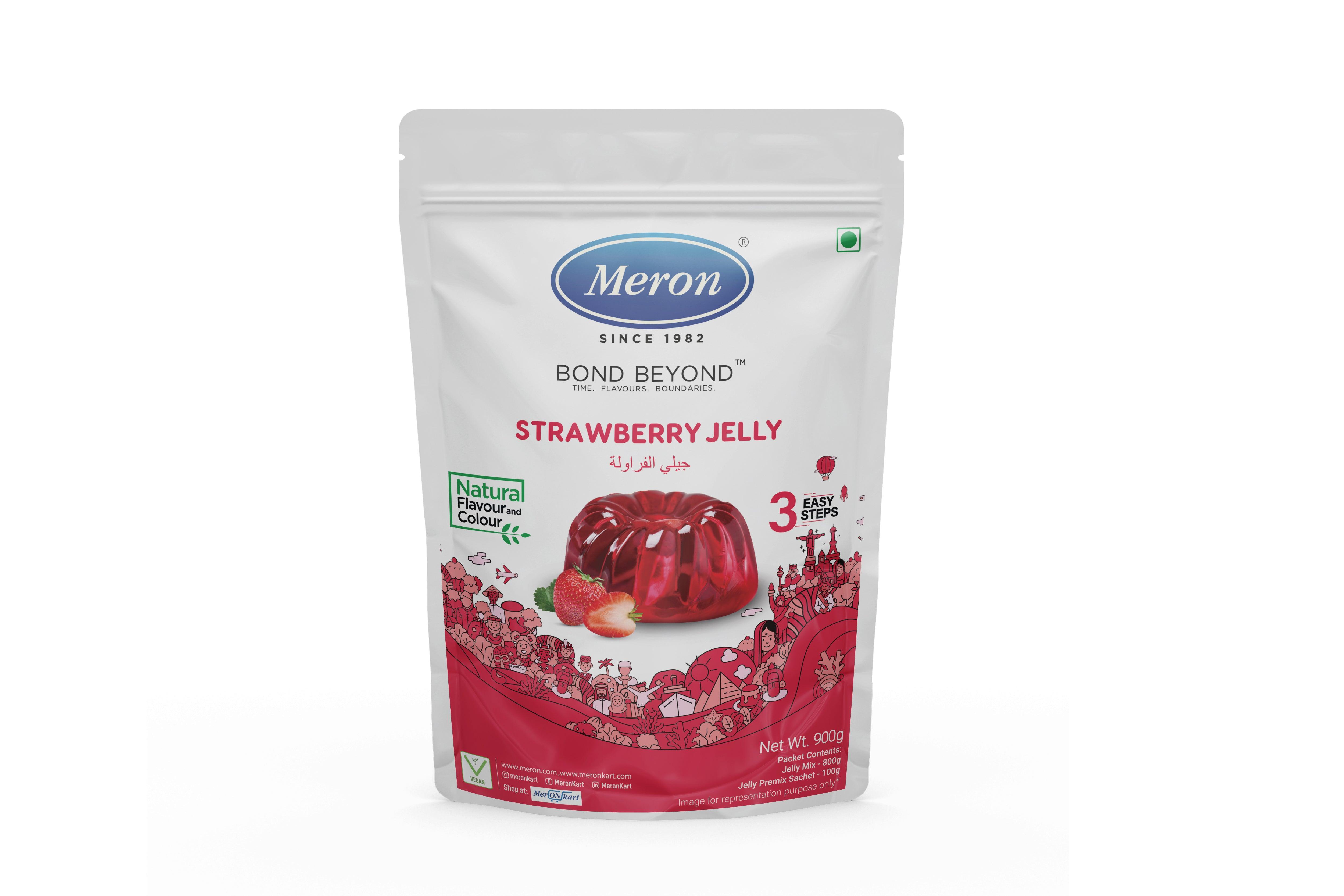 Strawberry Jelly Natural - 900 gm